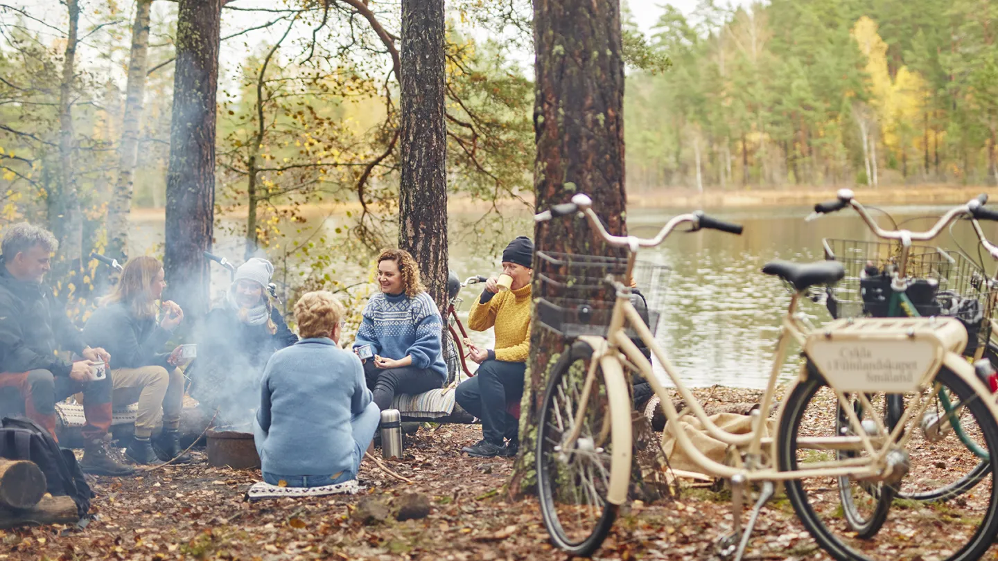 Cykla i Filmlandskapet Småland