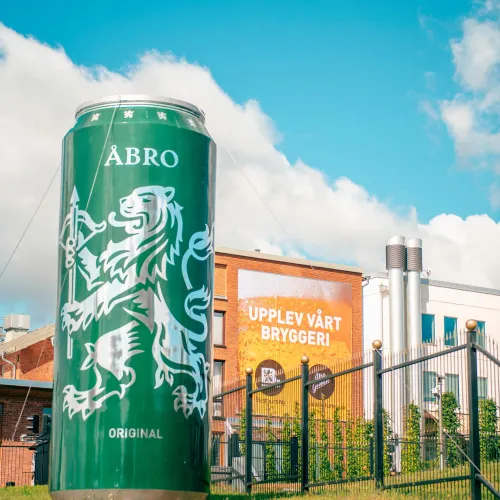 Åbro bryggeri i Vimmerby nära Björkbackens hotell, stugby och camping