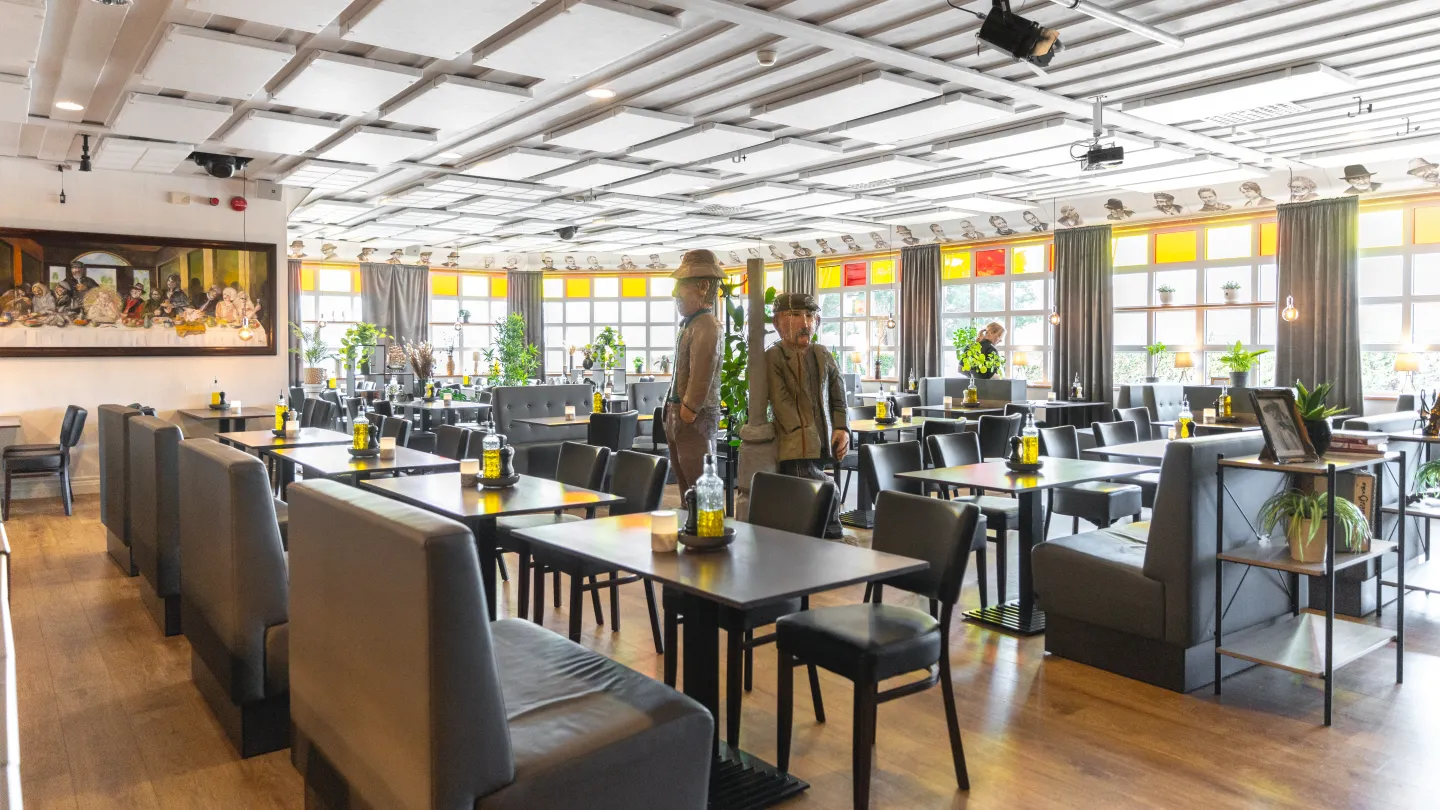 Restaurangen på Karaktärshotellet